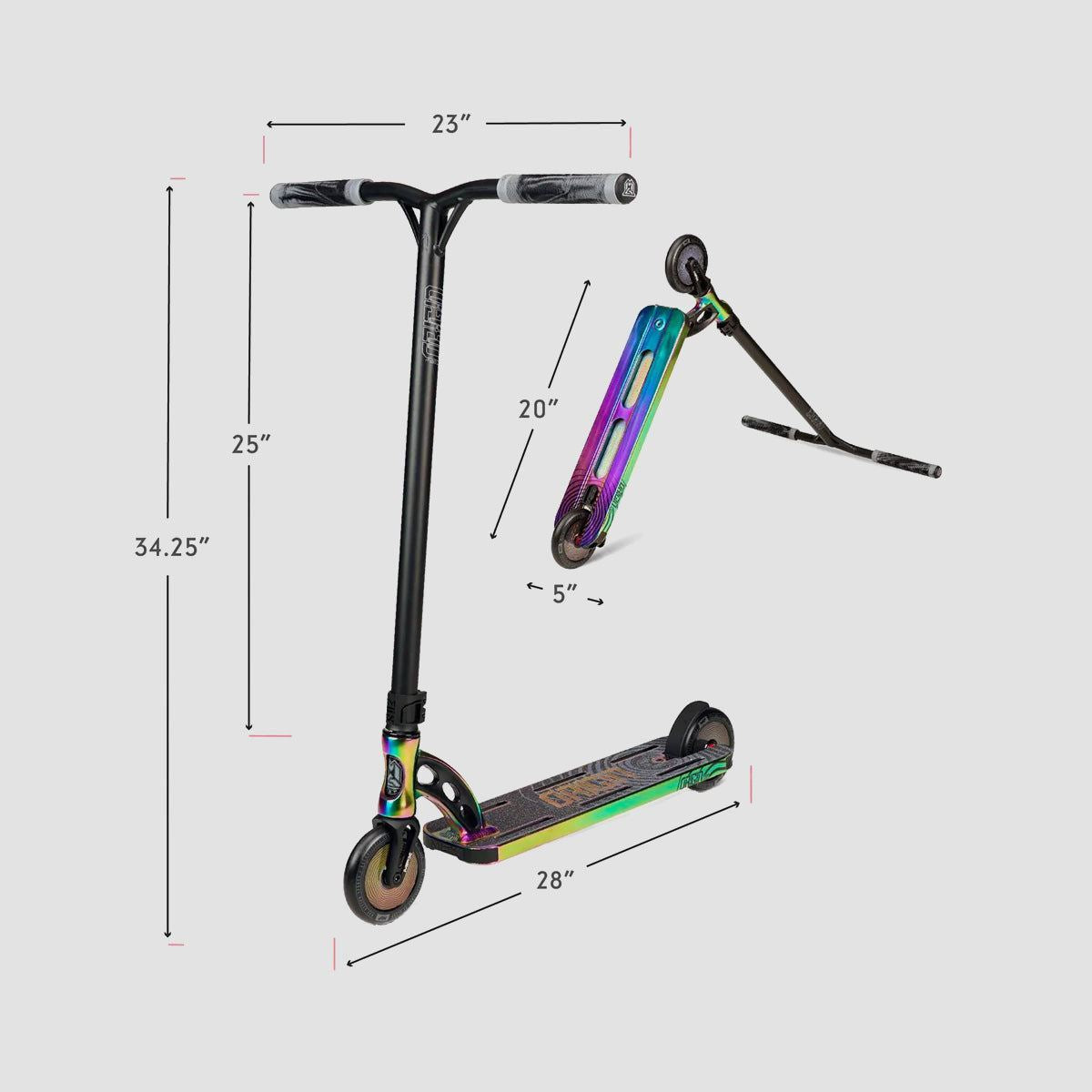 MGP VX Origin Team Edition 5" Scooter Neo Chrome