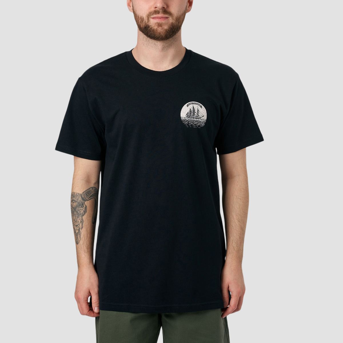 Heathen Moby T-Shirt Black