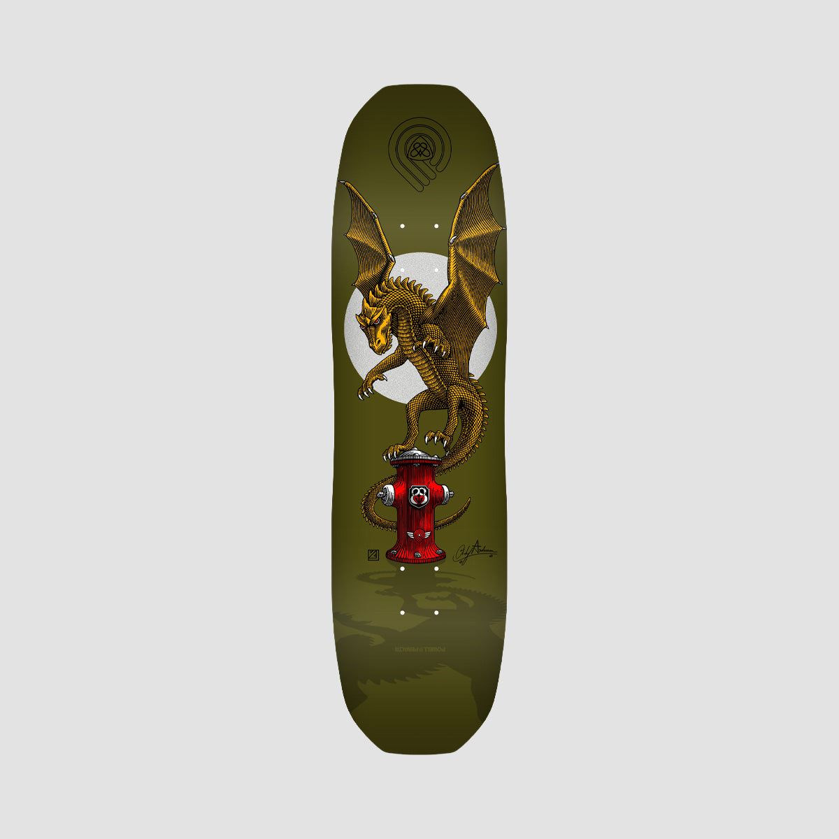 Powell Peralta Andy Anderson Hydrant 311 7-Ply Maple Skateboard Deck - 8.4"