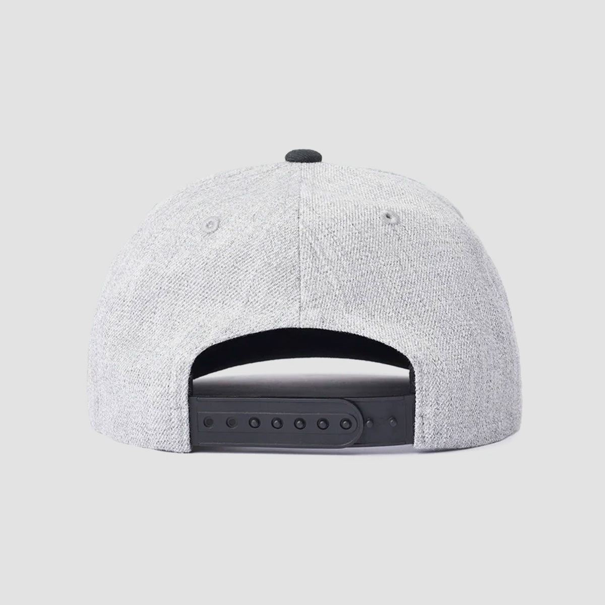 Brixton Linwood C MP Snapback Cap Heather Grey/Black