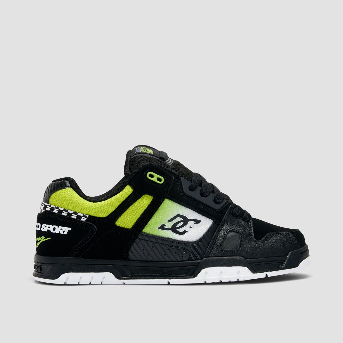 DC Stag SE Shoes - Black/Green/White