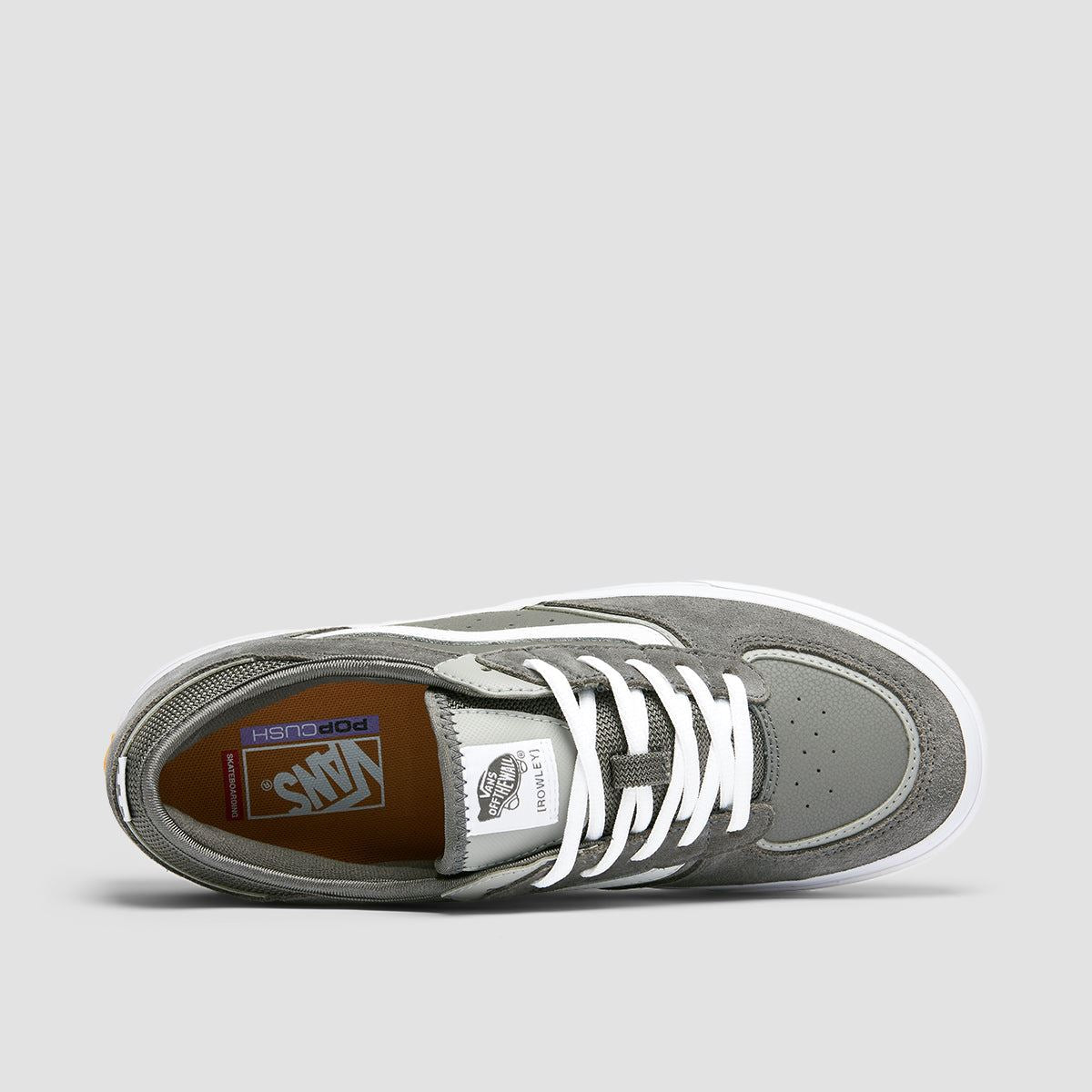 Vans Skate Rowley Shoes - Grey/White