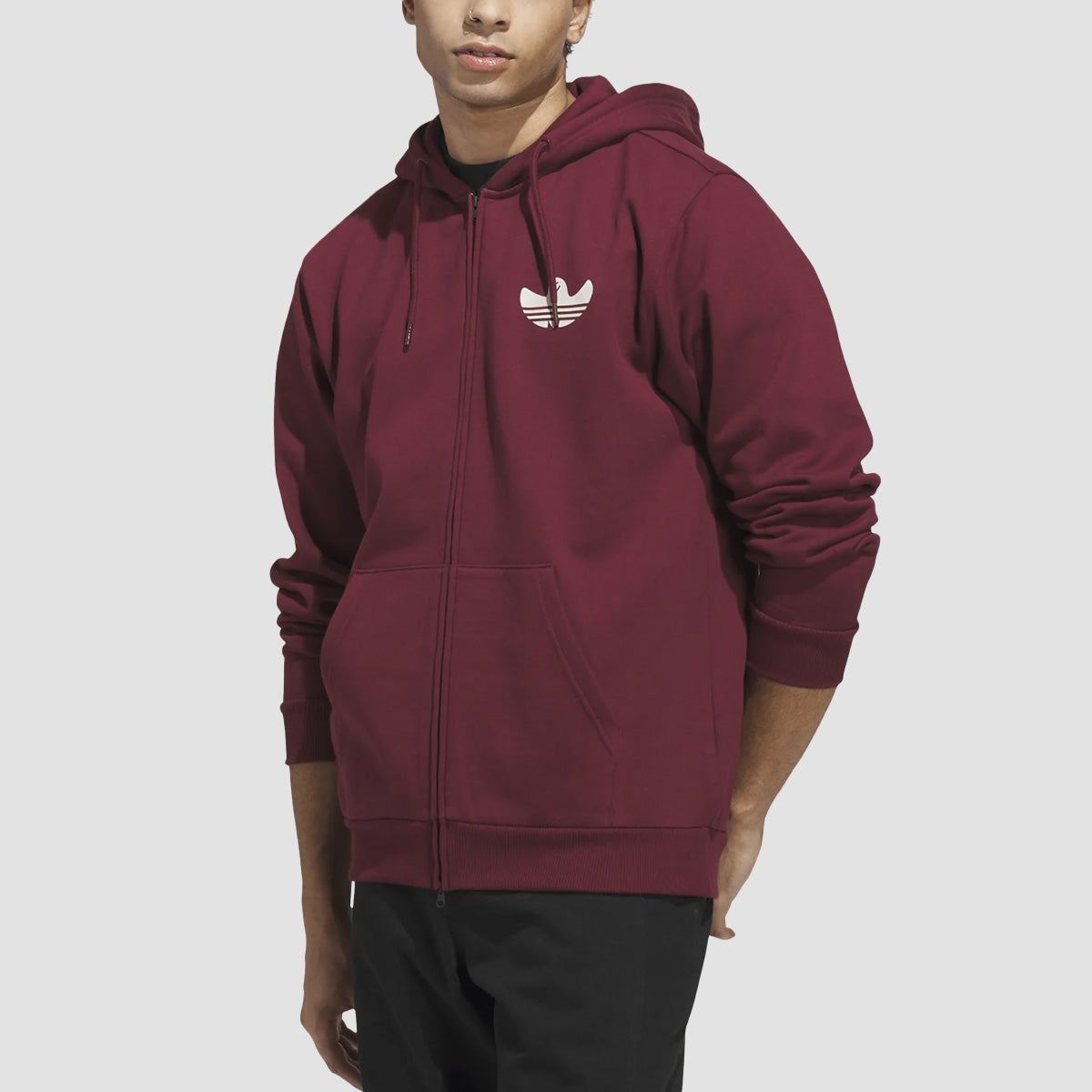adidas Shmoo G Shmangry Zip Hoodie (Gender Neutral) Shadow Red/Alumina