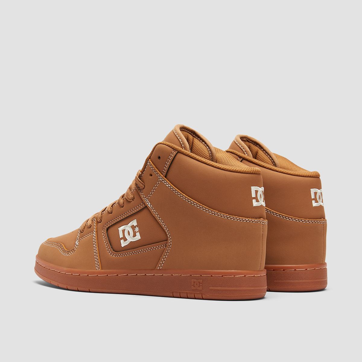 DC Manteca 4 LX High Top Shoes - Brown/Brown/White