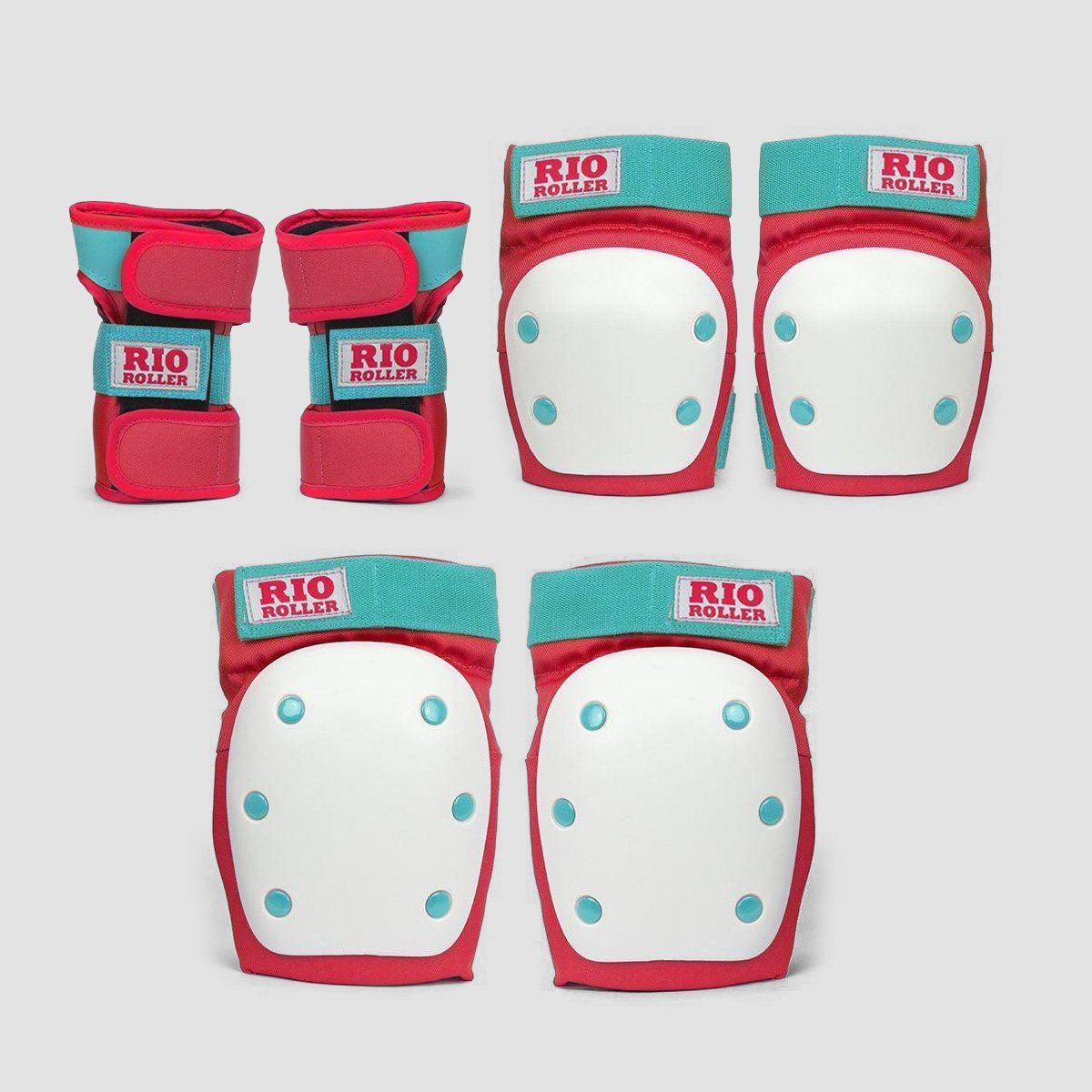 Rio Roller Triple Pad Set Red/Mint