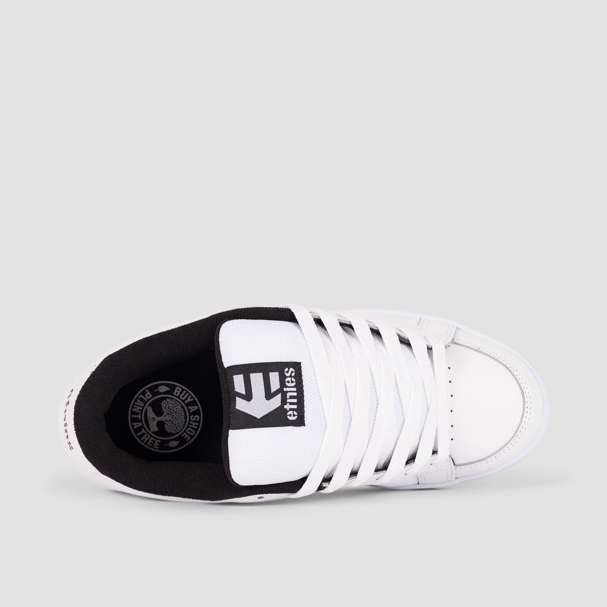 Etnies Kingpin Shoes - White/Black