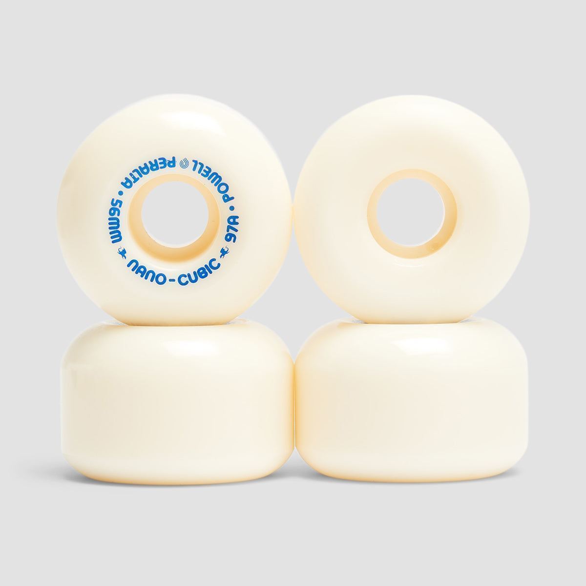 Powell Peralta Dragon Formula Andy Anderson Nano Cubic 97A A1 Skateboard Wheels Off White 56x37mm