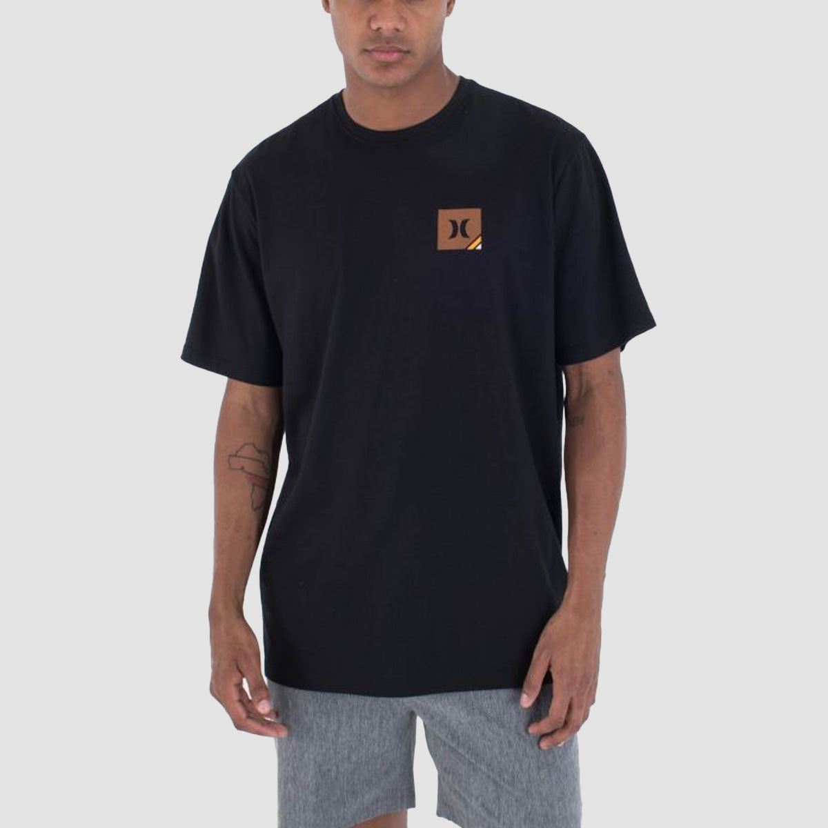 Hurley Corner T-Shirt Black
