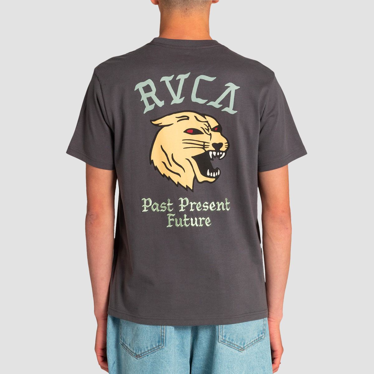 RVCA Mascot T-Shirt Garage Blue
