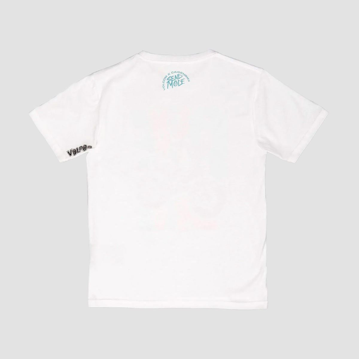 Volcom Alive We Ride Send Mode T-Shirt White - Kids