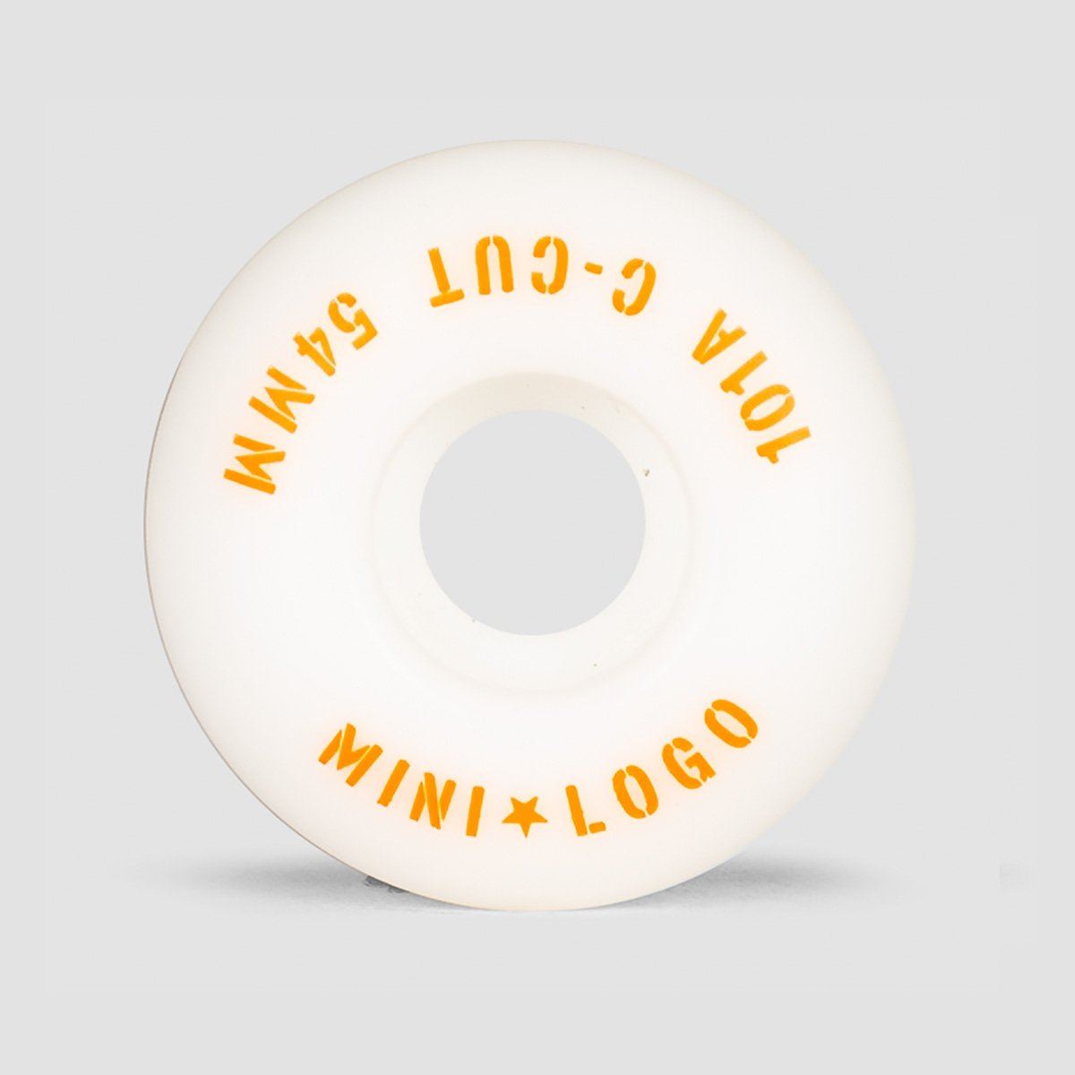 Mini Logo C-Cut 2 101a Skateboard Wheels White 54mm