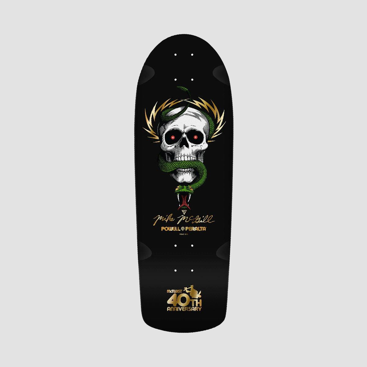 Powell Peralta O.G. McGill Skull & Snake 14 McTwist 40th 160 Skateboard Deck - 10"