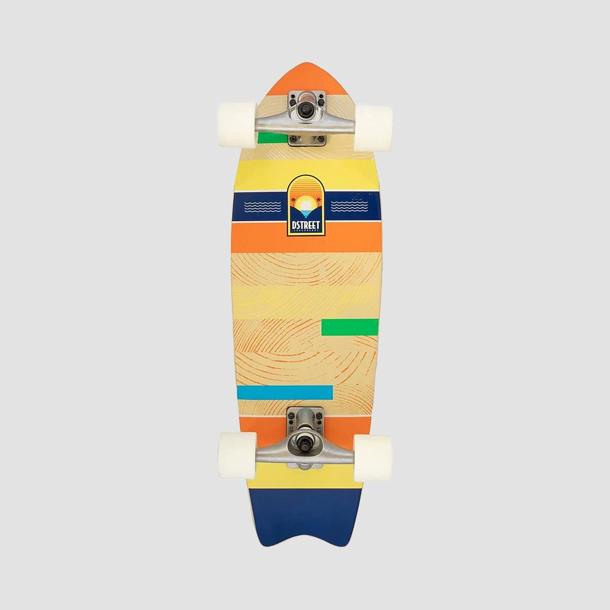 D Street Surfskate Coda Cruiser Skateboard Natural - 29"