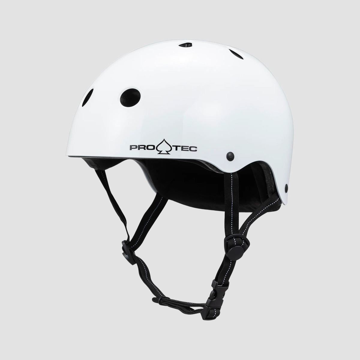 Protec Low Pro Certified Helmet Gloss White