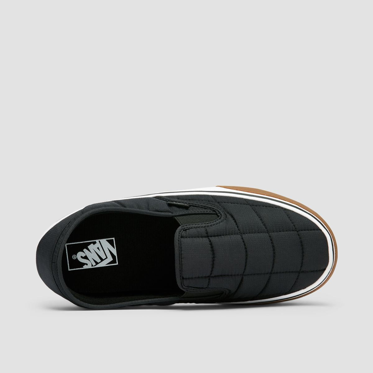 Vans Snow Lodge Slipper Vansguard Shoes - Quilted Black