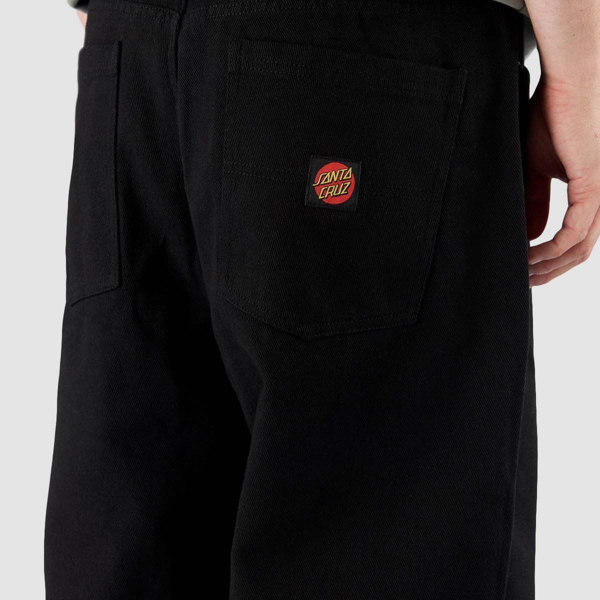 Santa Cruz Big Pant Jeans Dye Black