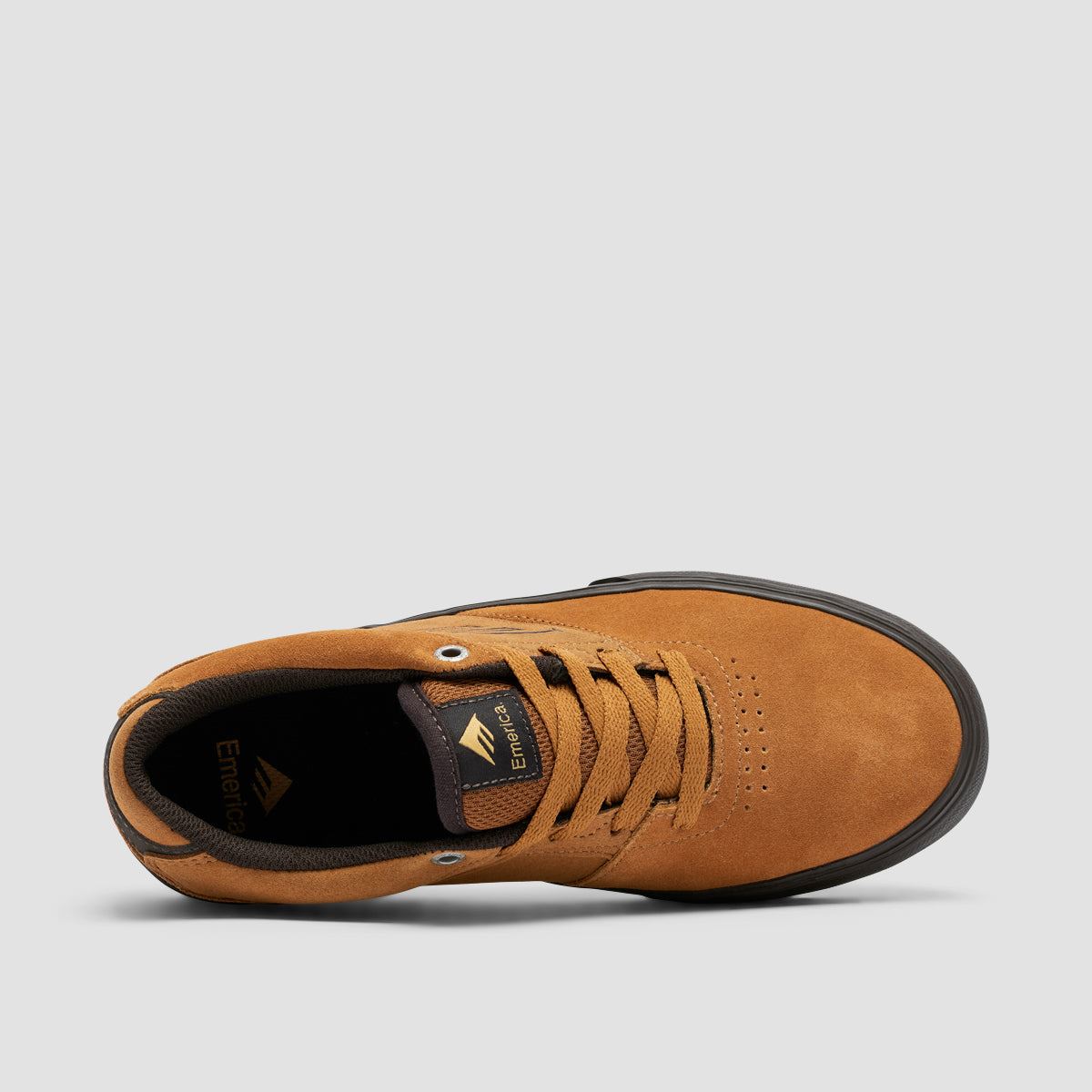 Emerica The Low Vulc Shoes Tan/Brown - Kids