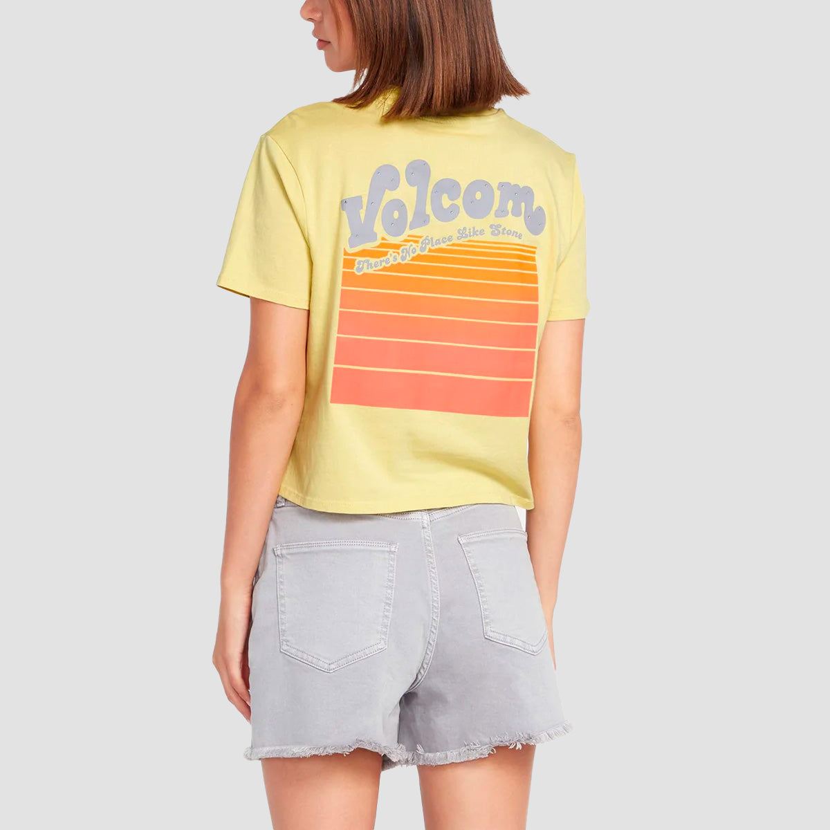 Volcom Pocket Dial T-Shirt Citron - Womens