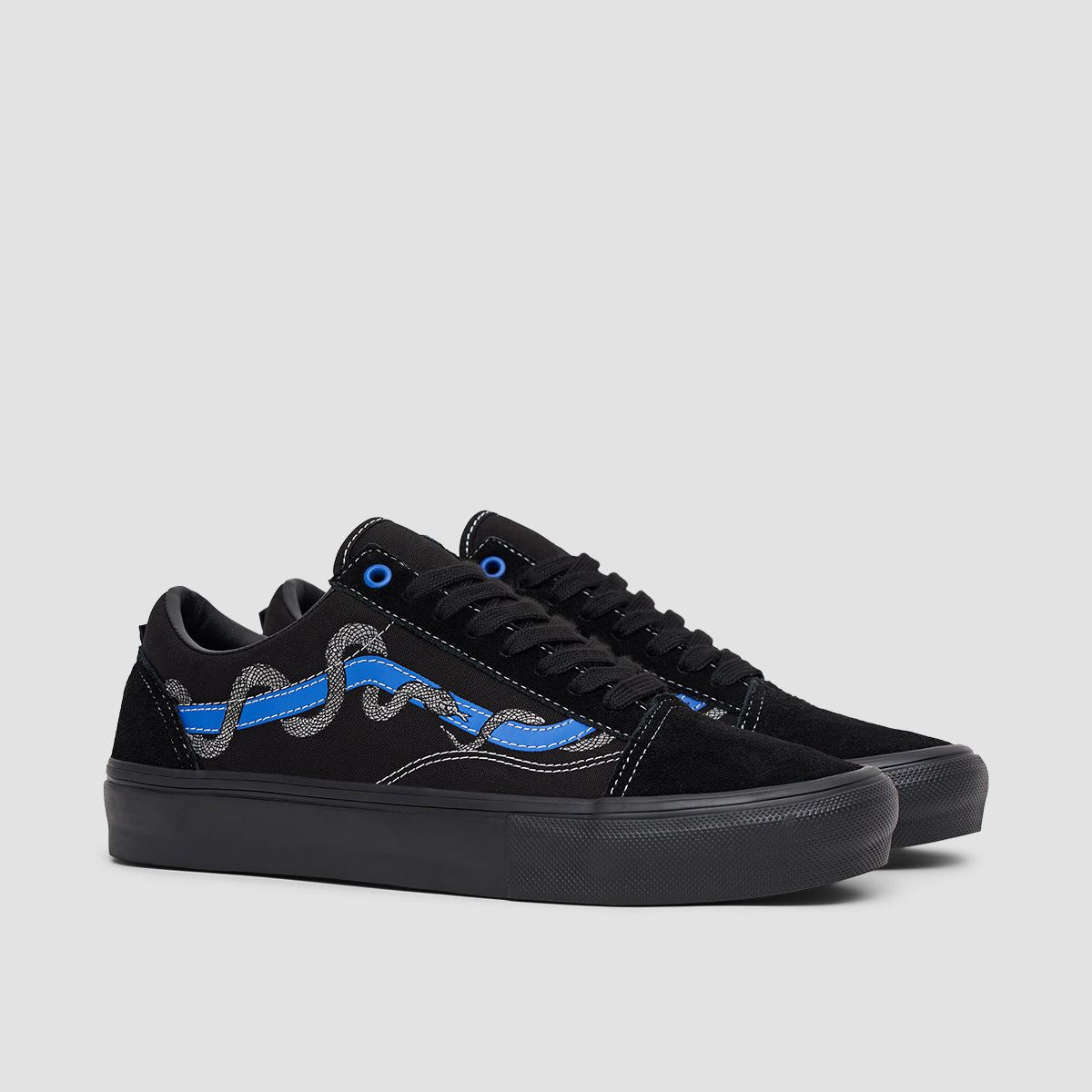 Vans Skate Old Skool Shoes - Breana Geering Blue/Black