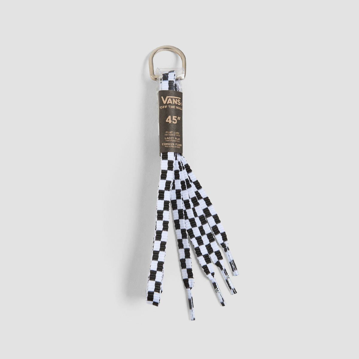 Vans Laces 45" Black/White Check