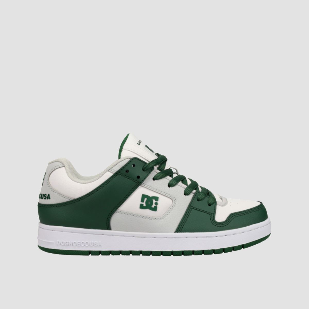 DC Manteca SE Shoes - White/Grey/Green
