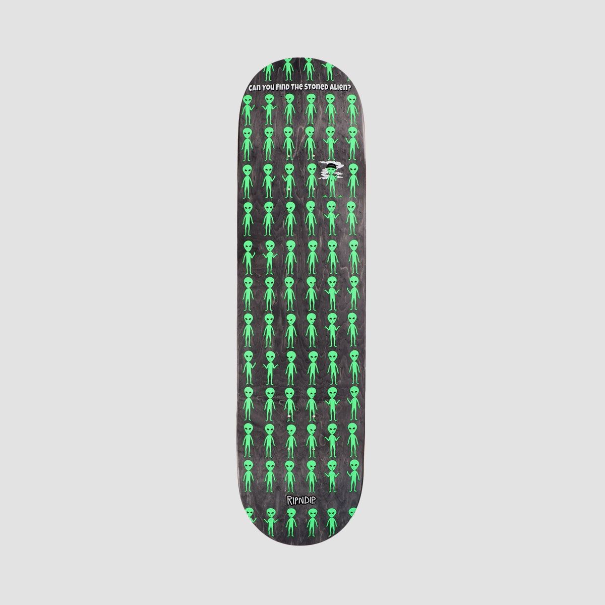 RIPNDIP Stoned Again Skateboard Deck Black - 8"