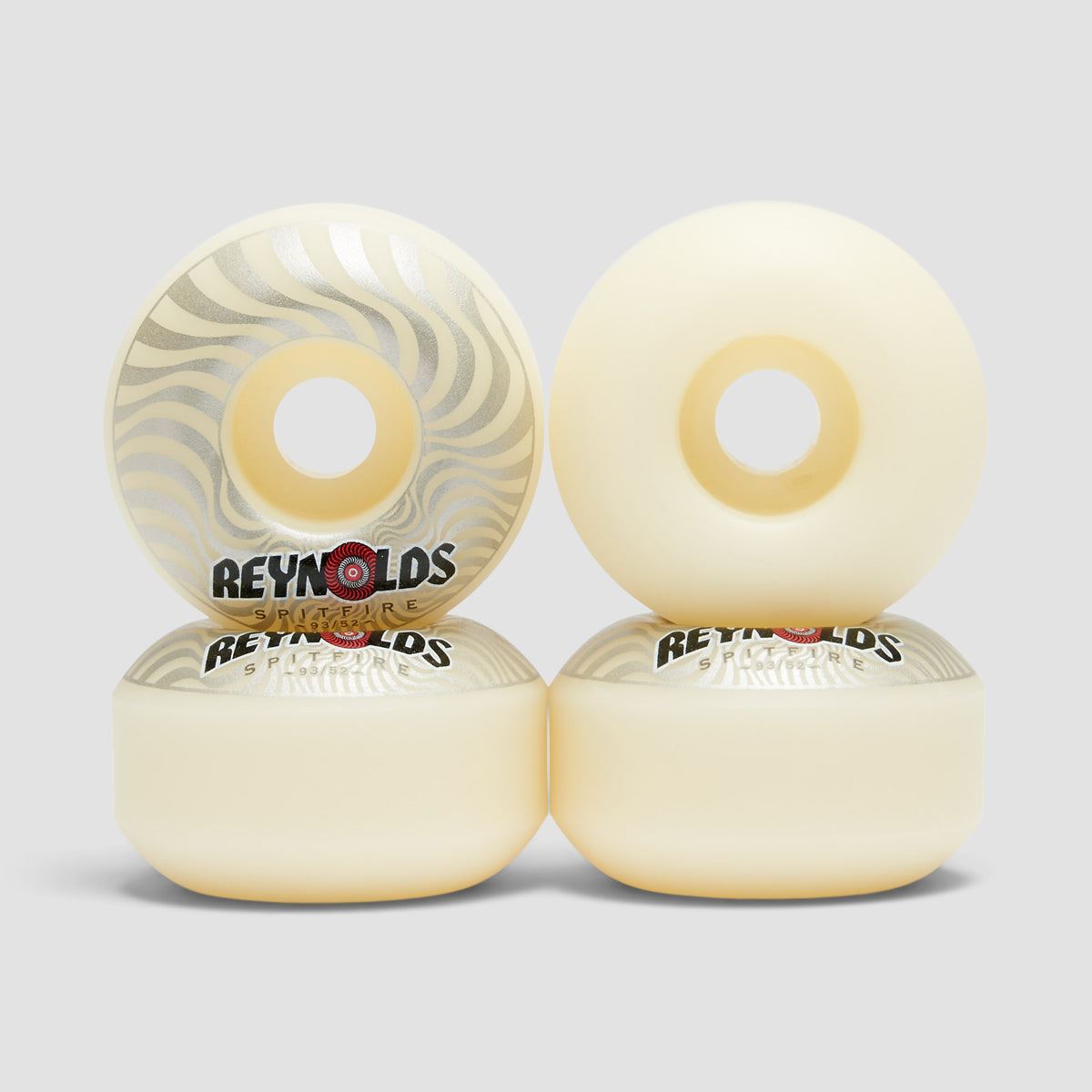 Spitfire 93 Formula Four Reynolds Classics 93DU Skateboard Wheels Natural 52mm