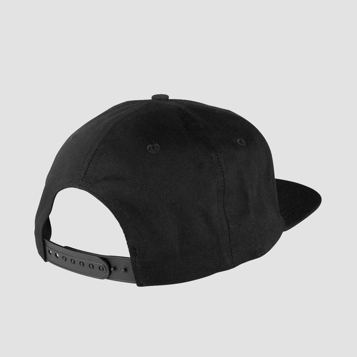 Santa Cruz Classic Dot Snapback Cap Black