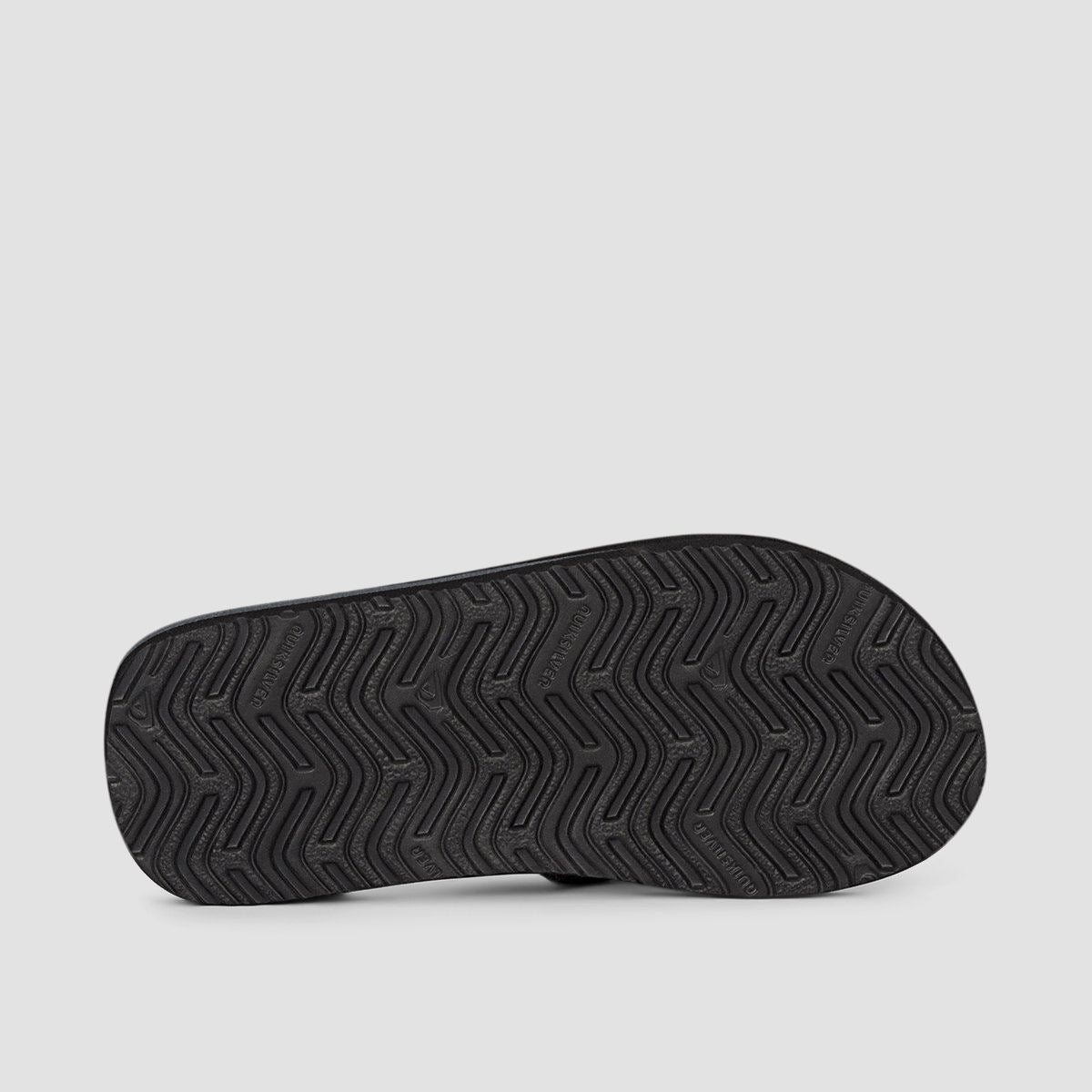 Quiksilver Monkey Abyss Sandals Black/Black/Brown - Kids