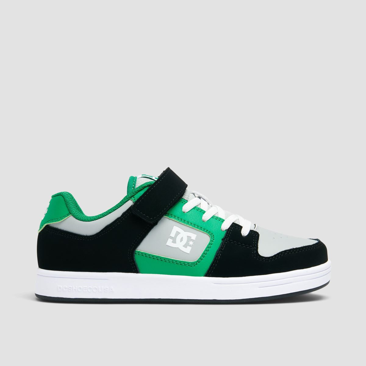 DC Manteca 4 V Shoes - Black/Kelly Green - Kids