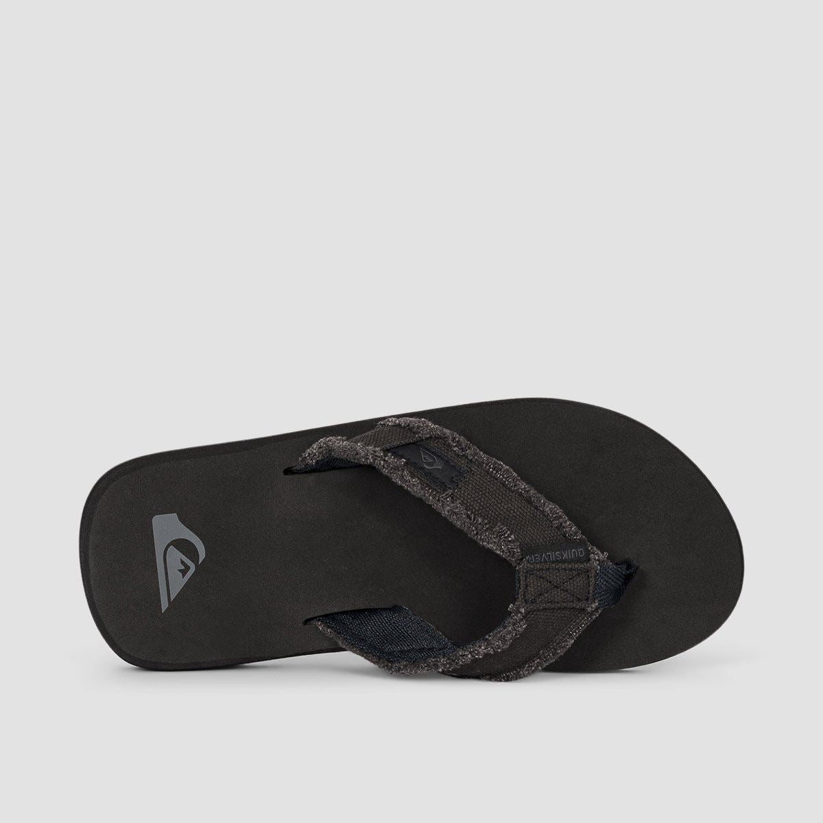 Quiksilver Monkey Abyss Sandals Black/Black/Brown - Kids