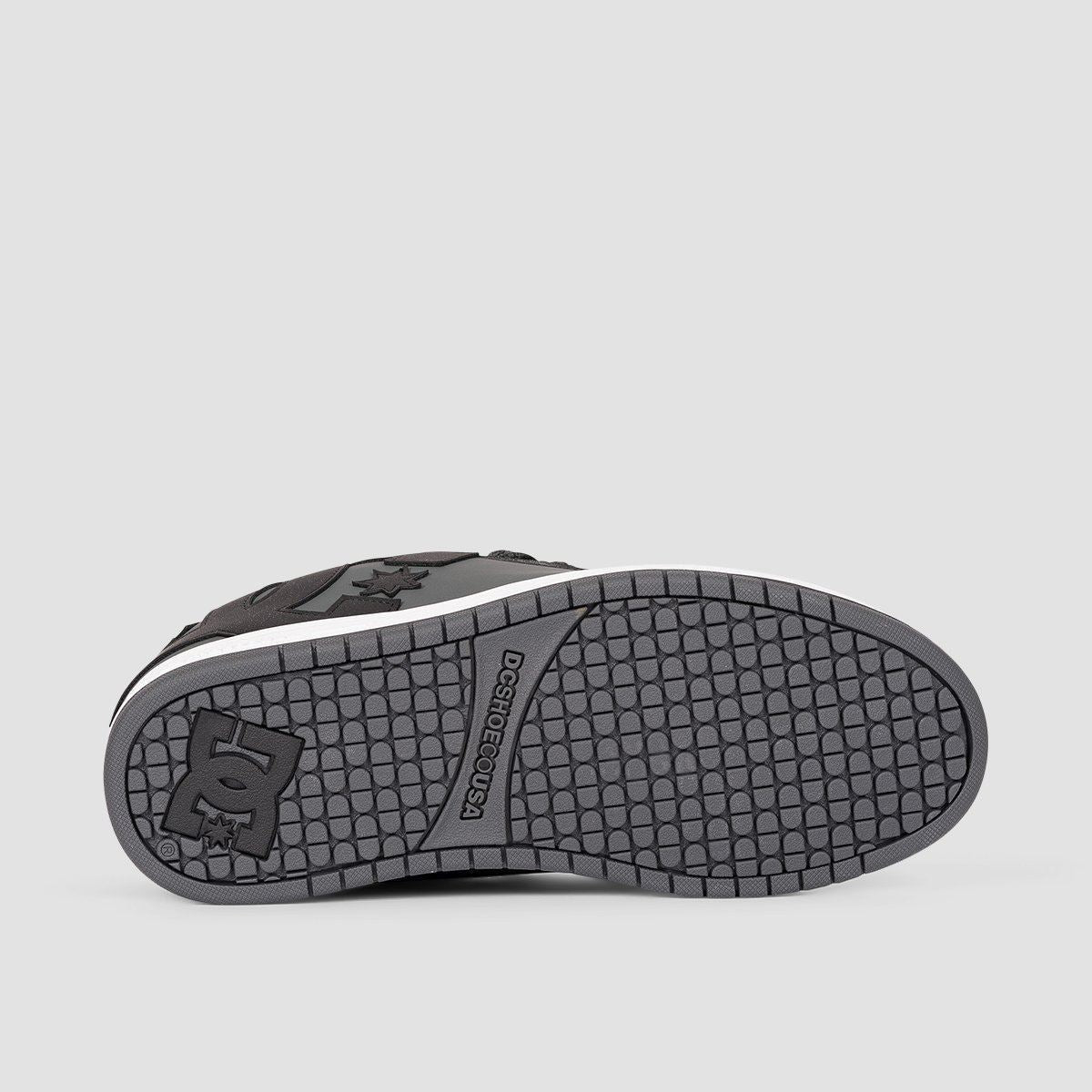 DC Court Graffik Shoes - Dark Grey/Black/White