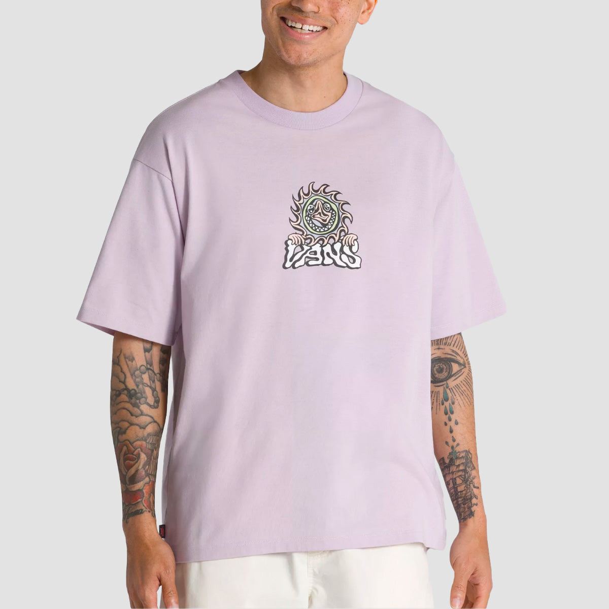 Vans Off The Wall Skate Classics T-Shirt Lavender Frost