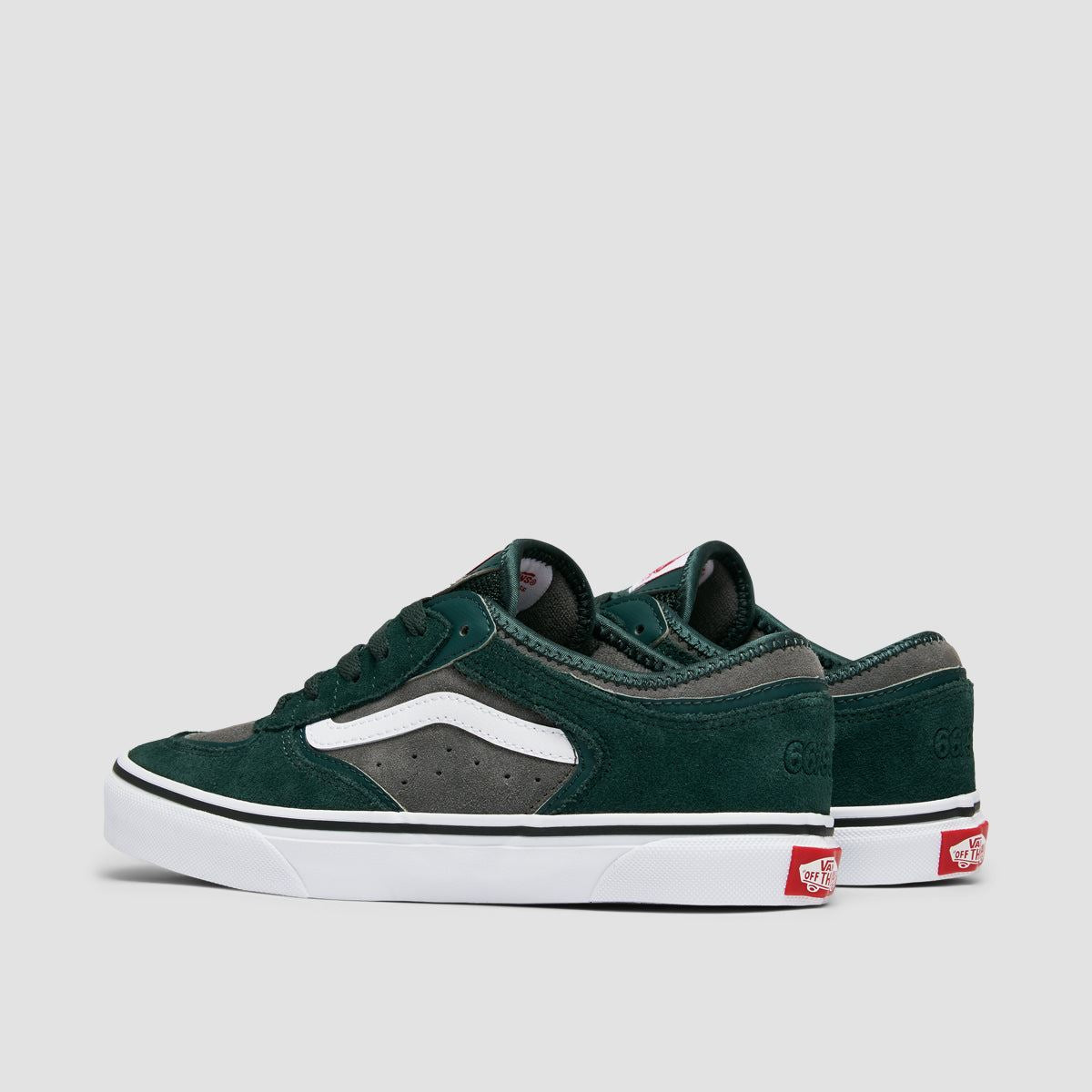 Vans Rowley Classic Shoes - Green Gables/White - Kids