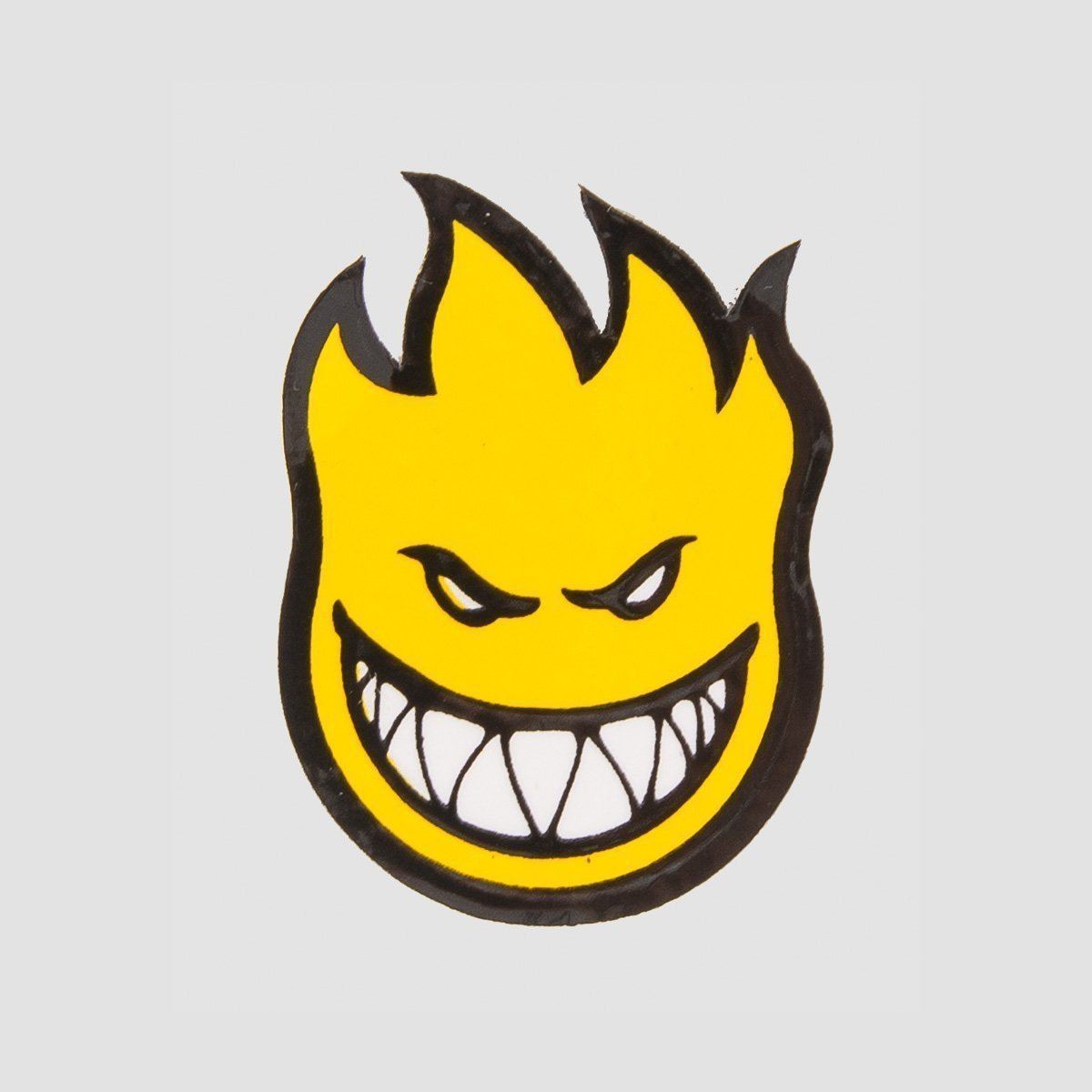 Spitfire Fireball Mini Sticker X-Small Yellow 40x25mm