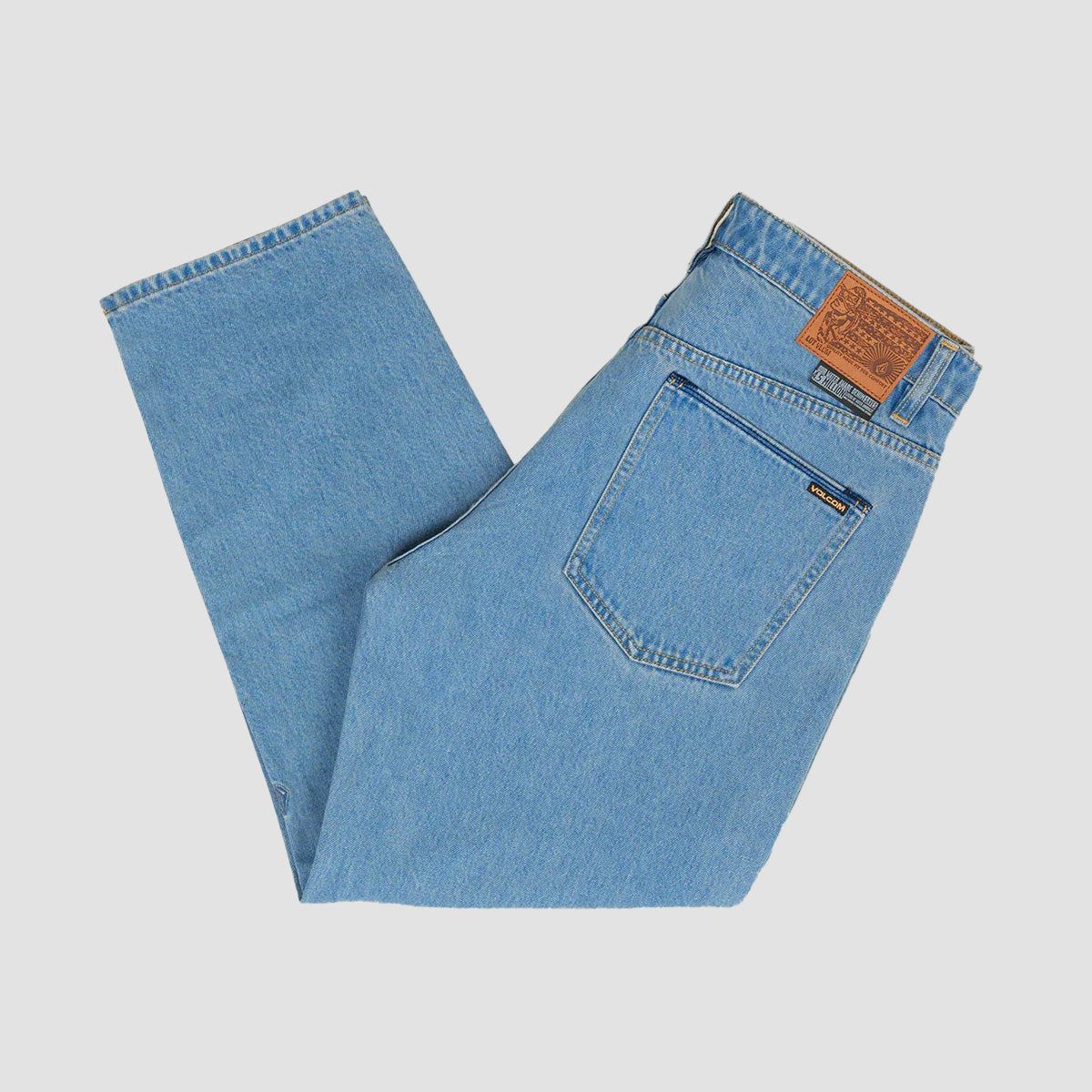 Volcom Modown Tapered Relaxed Fit Jeans Blue
