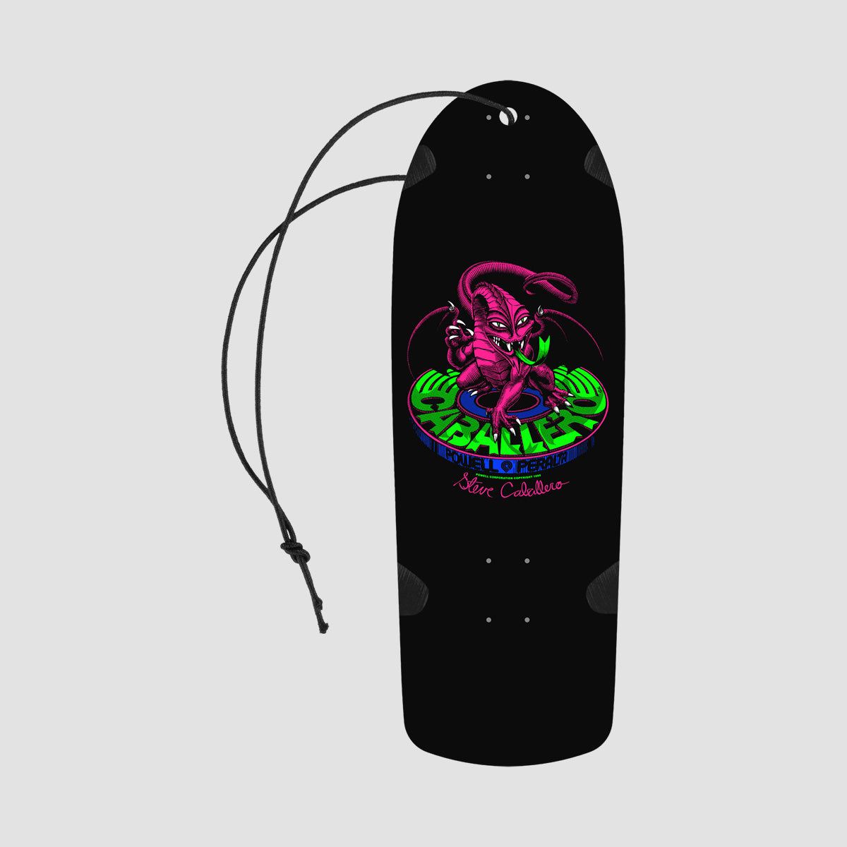 Powell Peralta Bones Brigade Blacklight Steve Caballero Air Freshener