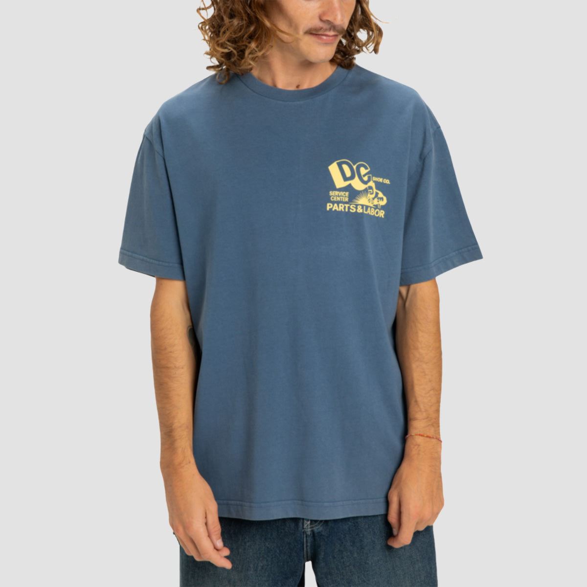 DC Parts Dep T-Shirt Dark Denim