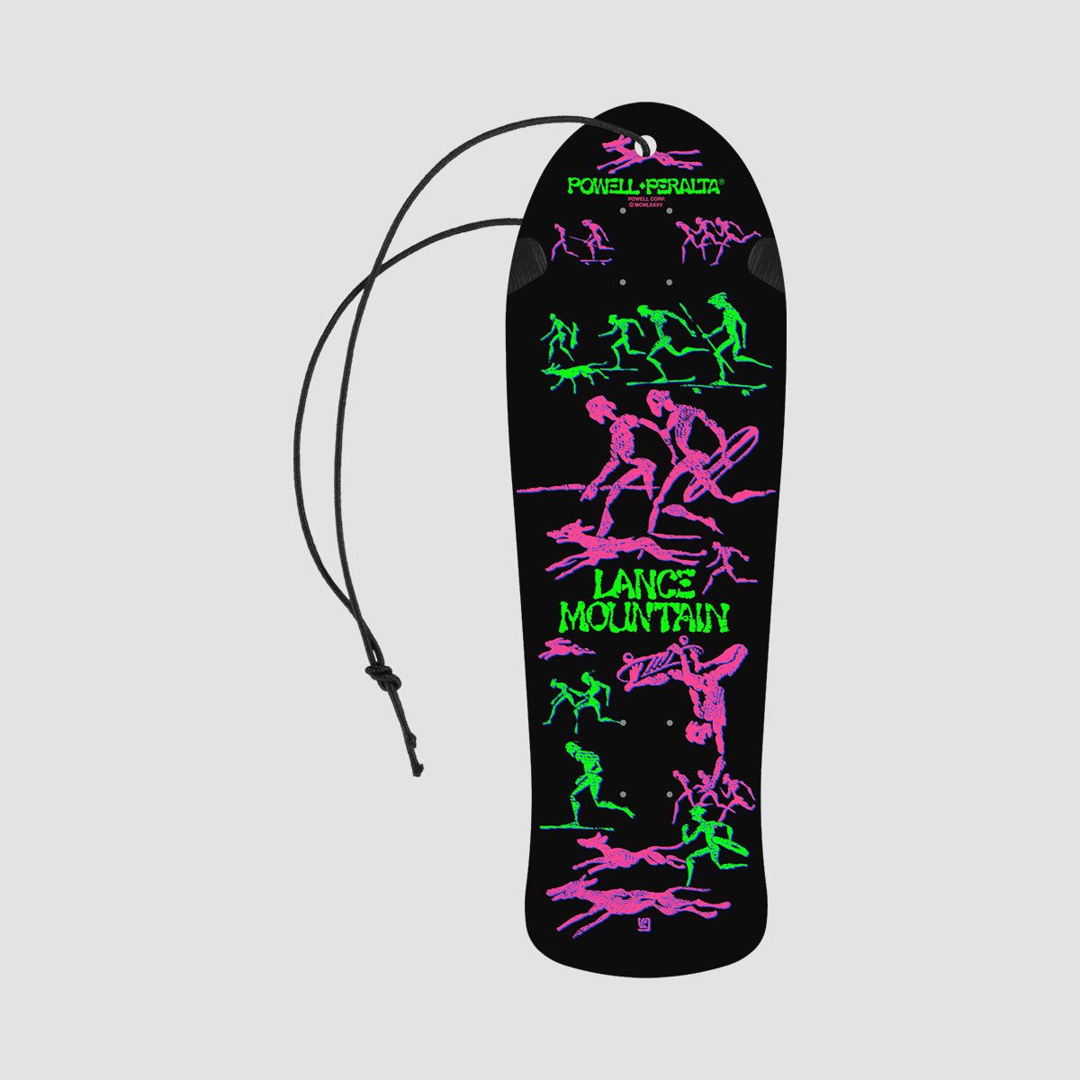 Powell Peralta Bones Brigade Blacklight Lance Mountain Air Freshener