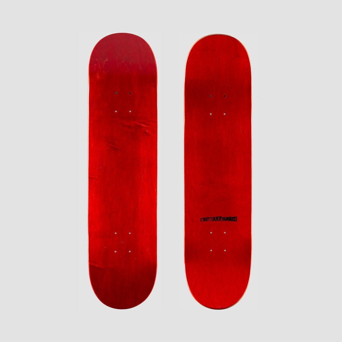 Enuff Classic Skateboard Deck Red - 8.25"
