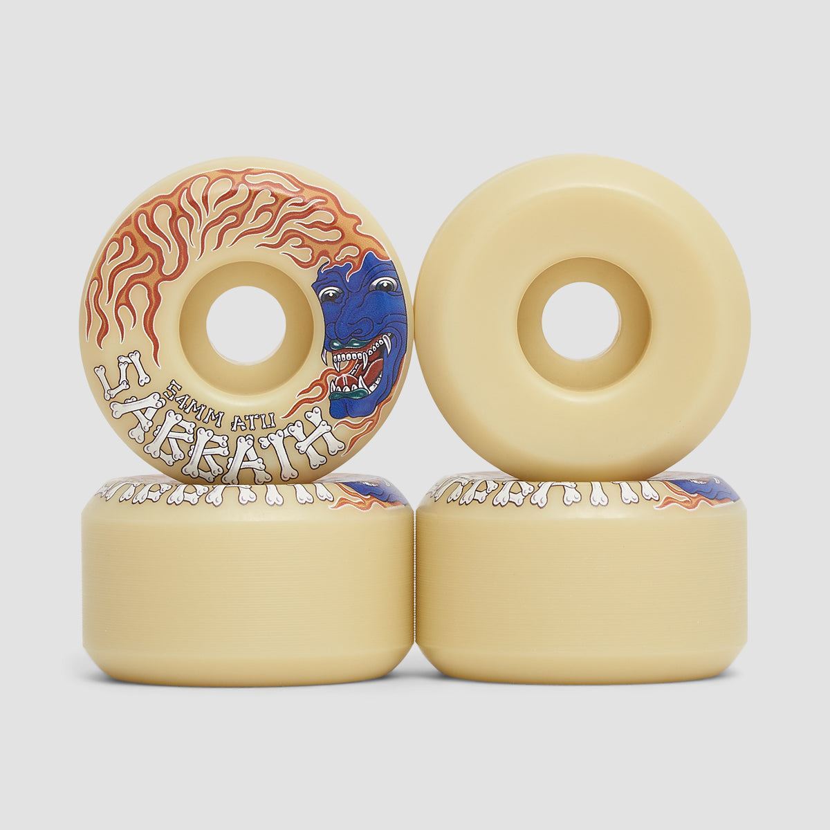 Sabbath Blue Dragon Conical ATU 99A Skateboard Wheels 54mm