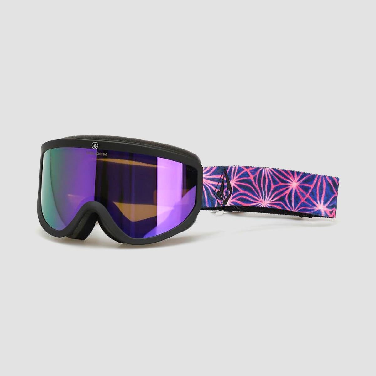 Volcom Footprints Snow Goggles Mike Ravelson/Purple Chrome + Bonus Lens Yellow