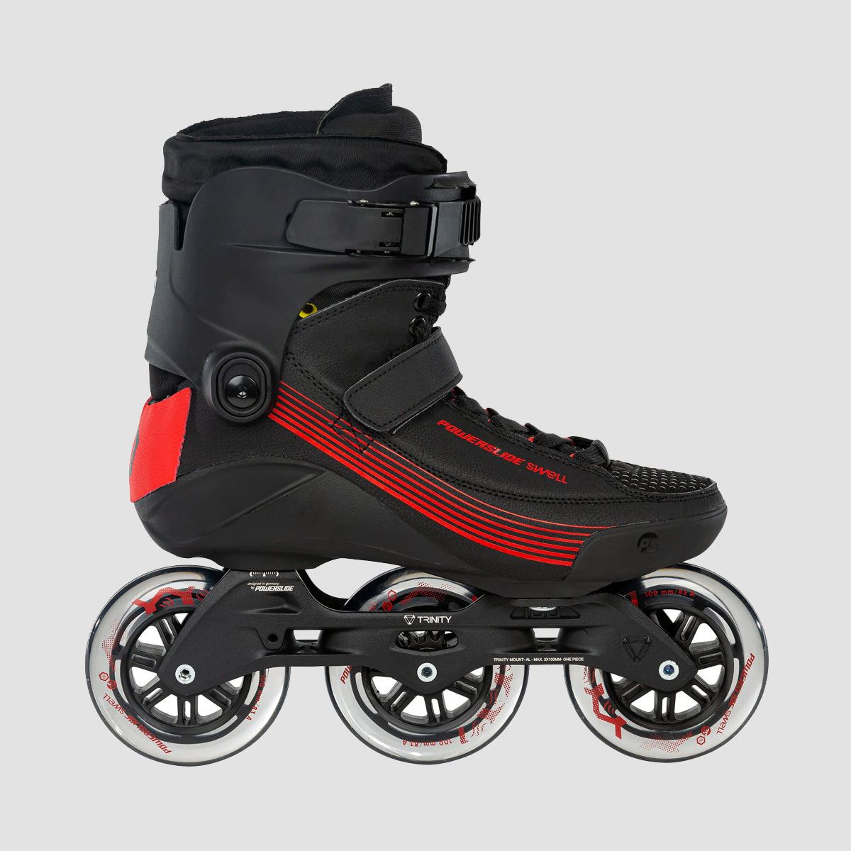 Powerslide Swell 100 3D Adapt Inline Skates Black/Red