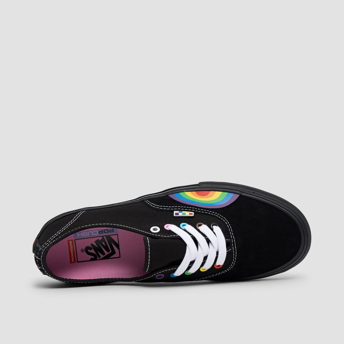 Vans Skate Authentic Shoes - Pride Black/Multi