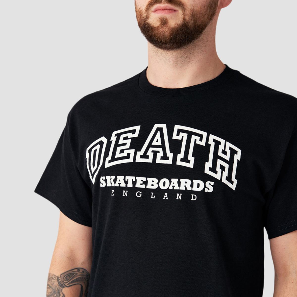 Death College T-Shirt Black