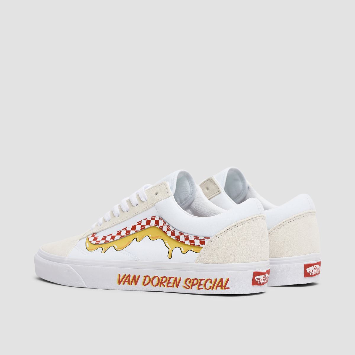 Vans Old Skool Shoes - Van Doren Special True White