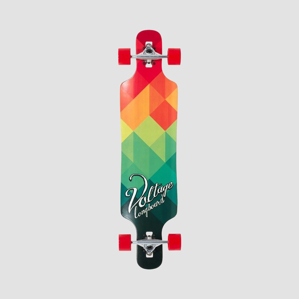 Voltage DT Longboard Red/Green - 39"