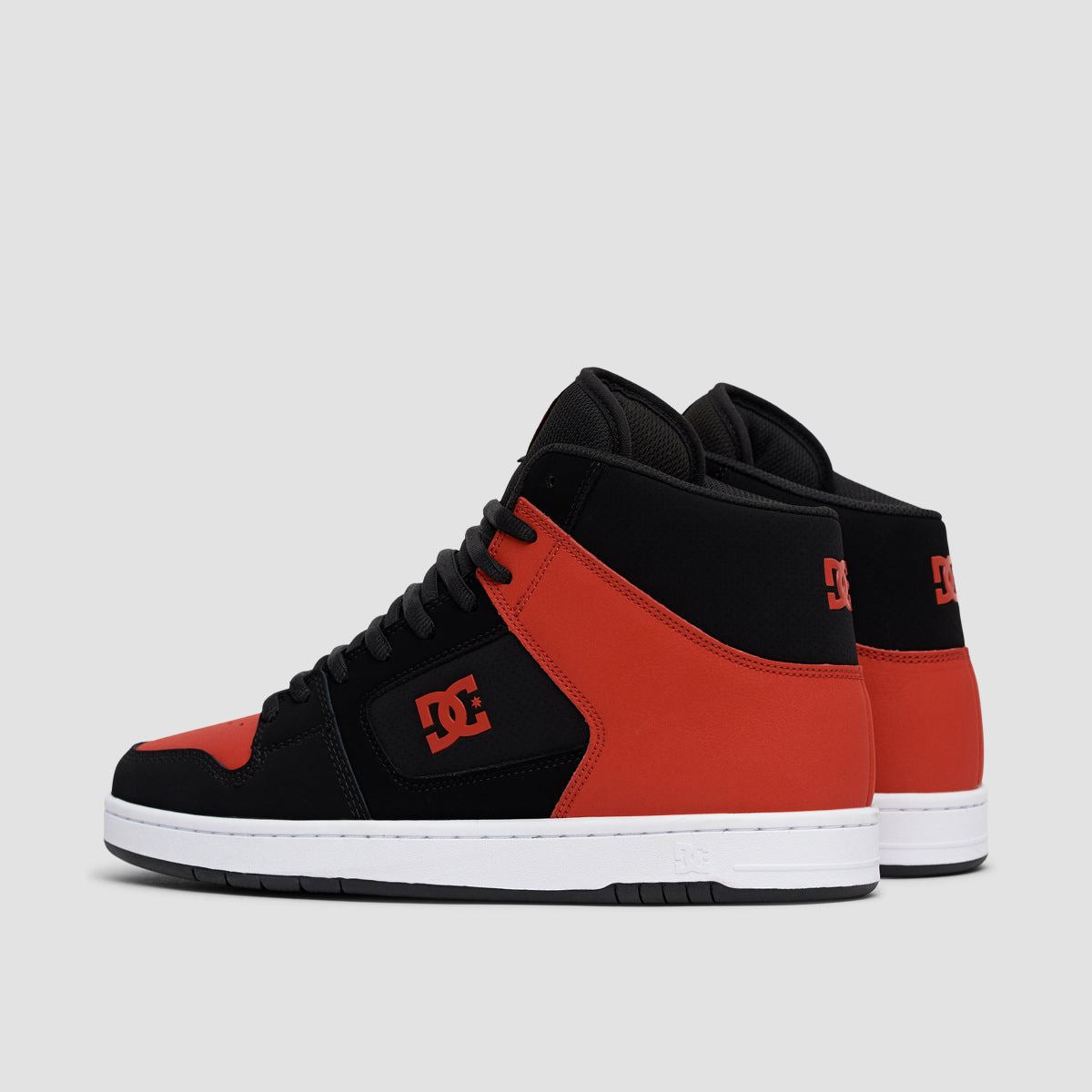 DC Manteca 4 Hi Shoes - Black/Red