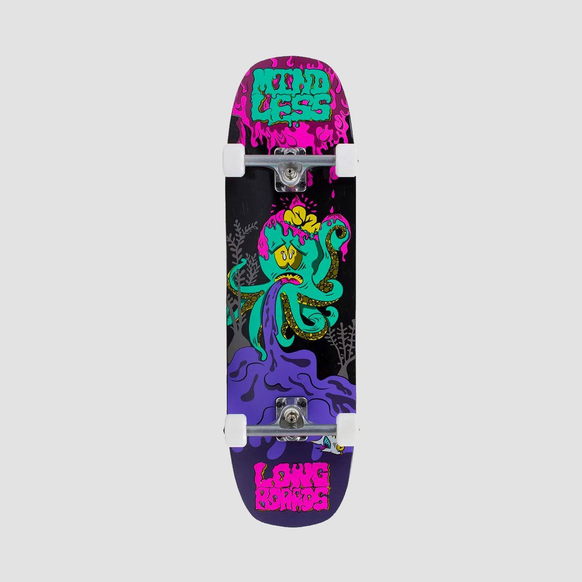 Mindless Octopuke Gen X Skateboard Pink/Purple - 8.75"