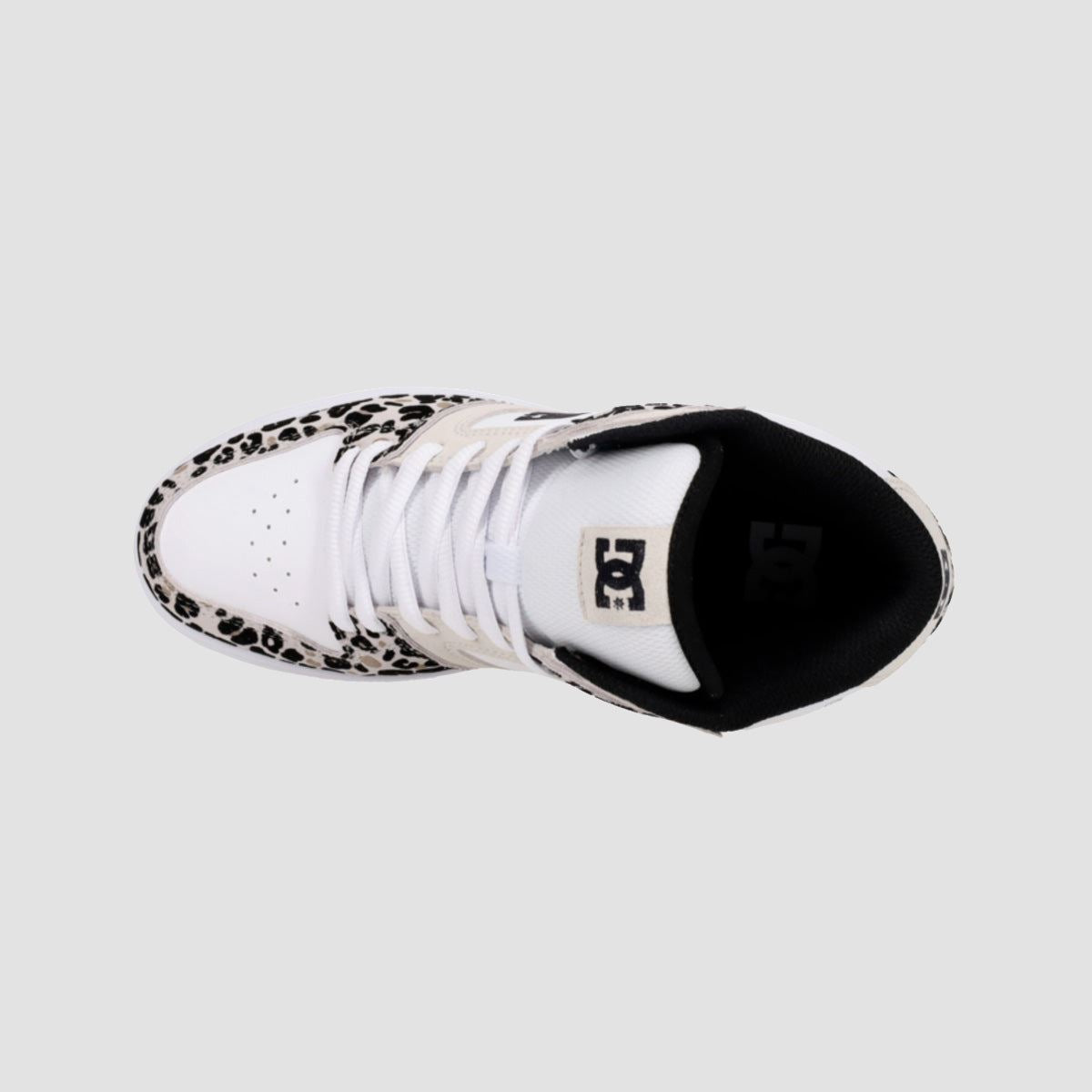 DC Manteca 4 Mid Top Shoes - Leopard Print - Womens
